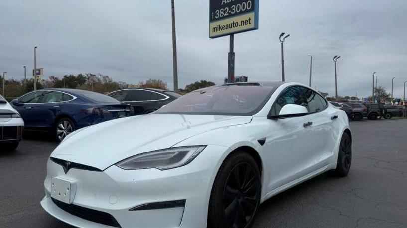 TESLA MODEL S 2021 5YJSA1E57MF454088 image